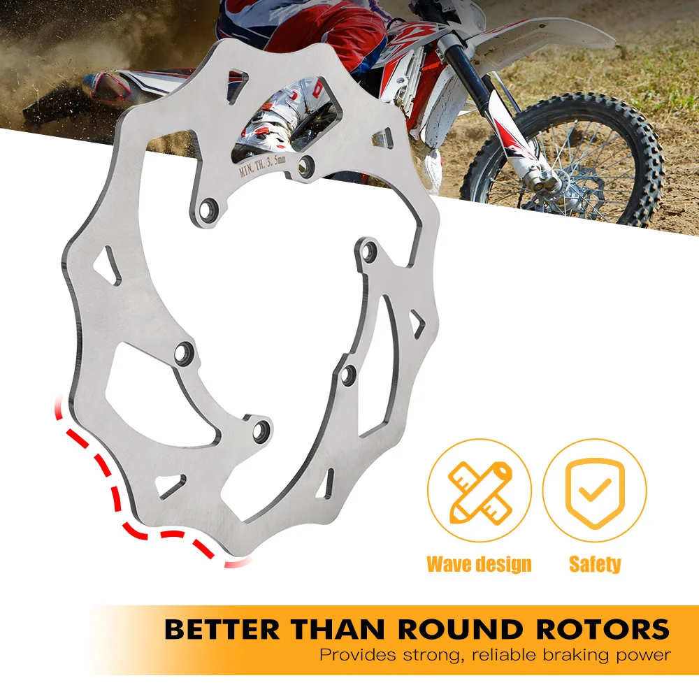 NICECNC For Beta RR 300 RR 125 XTrainer 300 250 RR 125 250 350 390 430 450 498 2013-2024 240MM 260MM Front Rear Brake Disc Kit