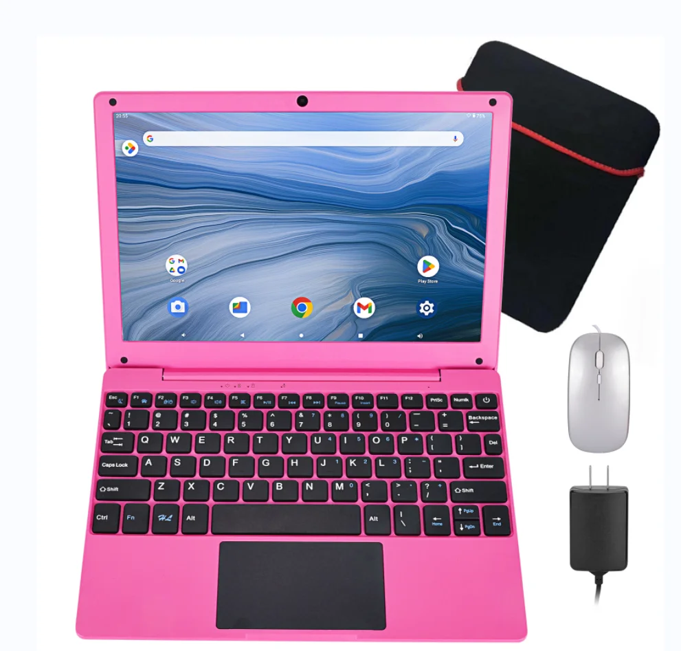 2024 dernier système Android 10.3 12 Quad Core tablette Ultra mince ordinateur portable 2GB/62GB Netbook A133 CPU ordinateur Wi-Fi USB