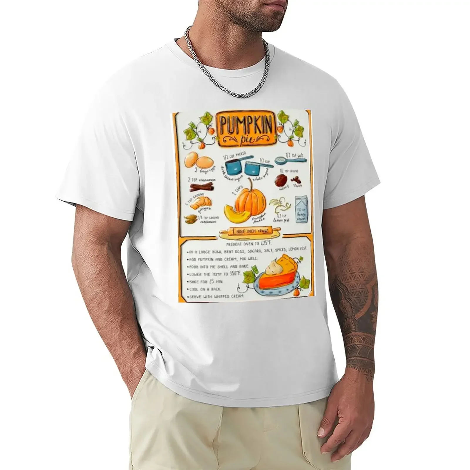 Pumpkin Pie Recipe T-Shirt