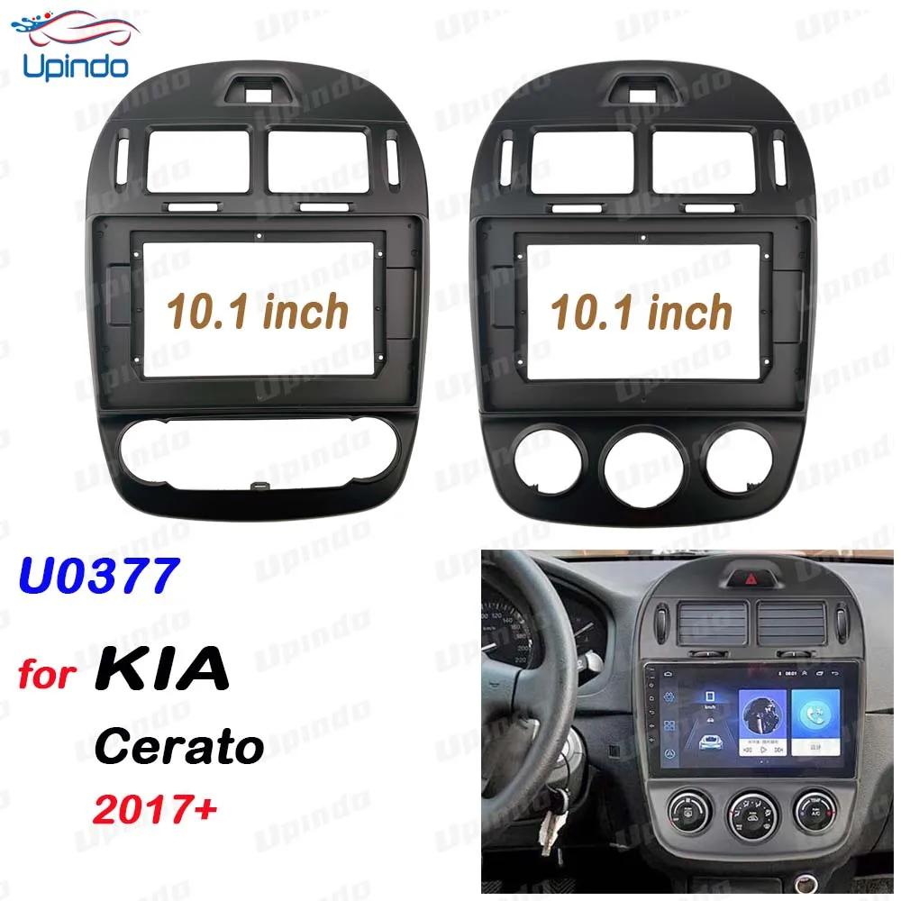 

Автомобильные аксессуары, 2 Din 10,1-дюймовый радиоприемник, DVD, GPS, MP5, рамка панели для KIA Cerato 2017+, комплект крепления на приборную панель