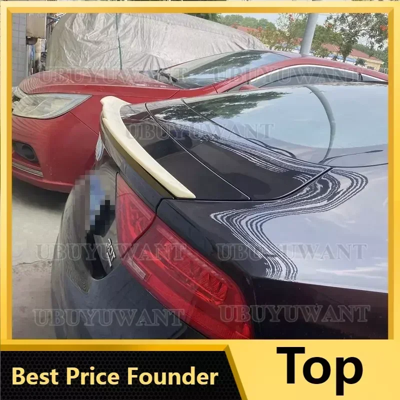 For Audi A7 S7 RS7 M4 Style High Quality ABS Material Spoiler 2013- 2018 Carbon Fiber Look Rear Spoiler Trunk Wing