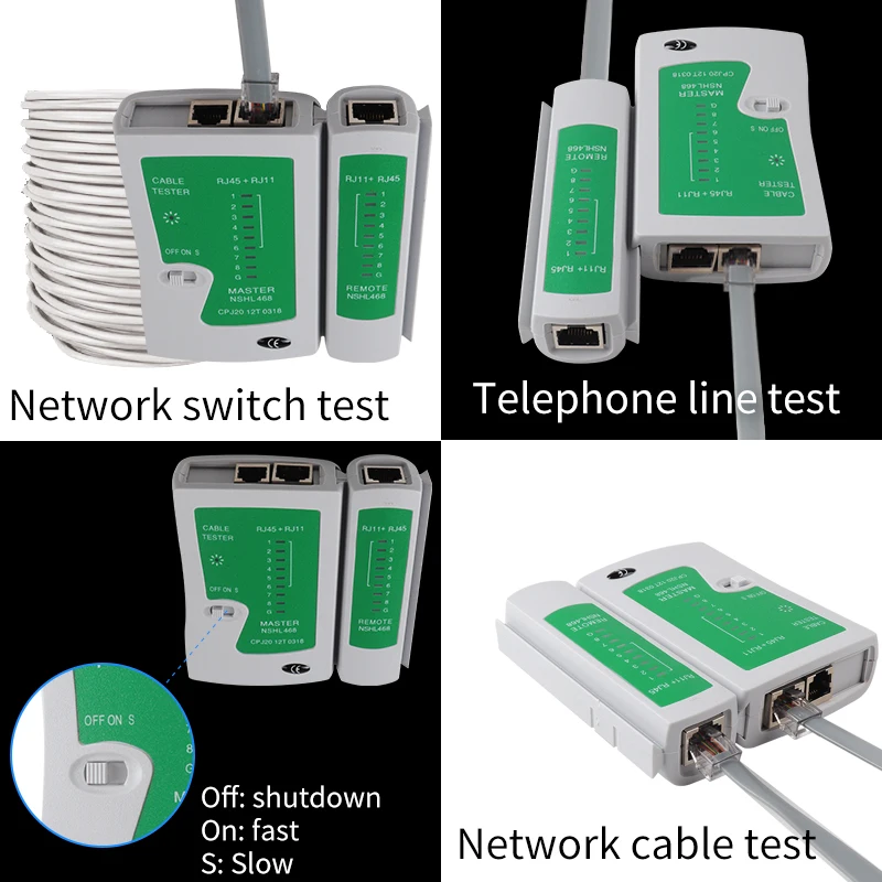 Penguji Kabel UTP Penguji Kabel Jaringan Tang kabel tang crimping jaringan tang crimping jaringan Penguji Kabel Internet Penguji Kabel lan penguji kabel rj45 tang