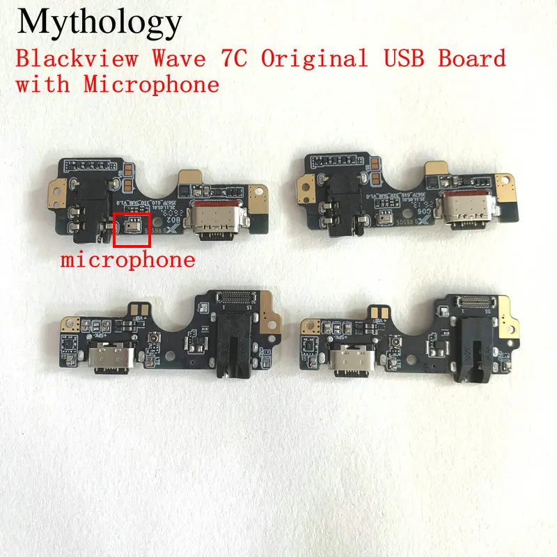 For Blackview Wave 7C Original USB Board Microphone Charging Dock Connector Mobile Phone Accessories