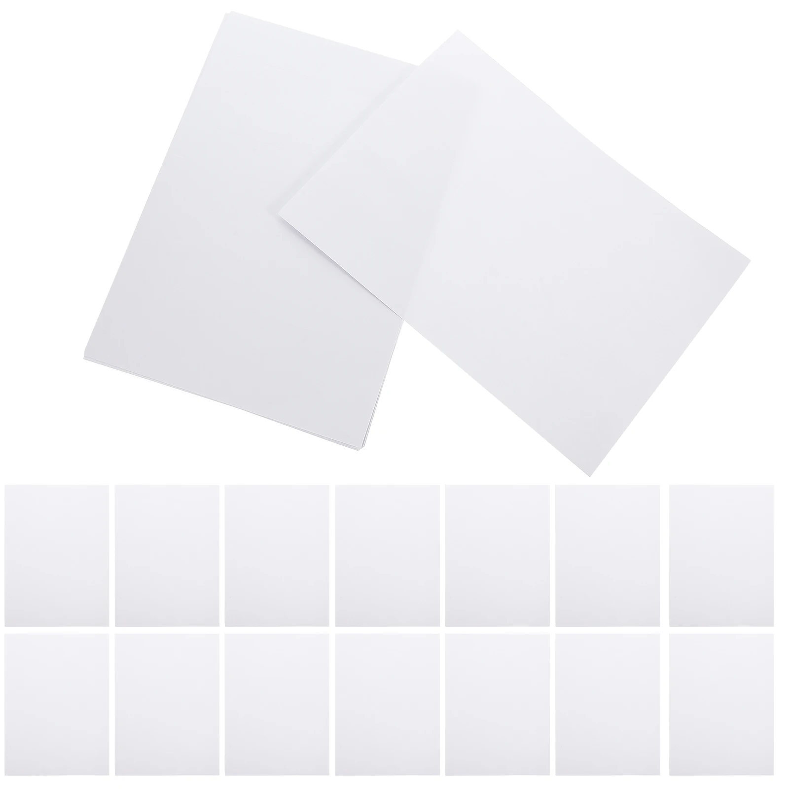 

50 Sheets Self Adhesive Labels 40x30mm Blank Sticker Printing Paper Address Label Rectangular Stickers for Home Office School
