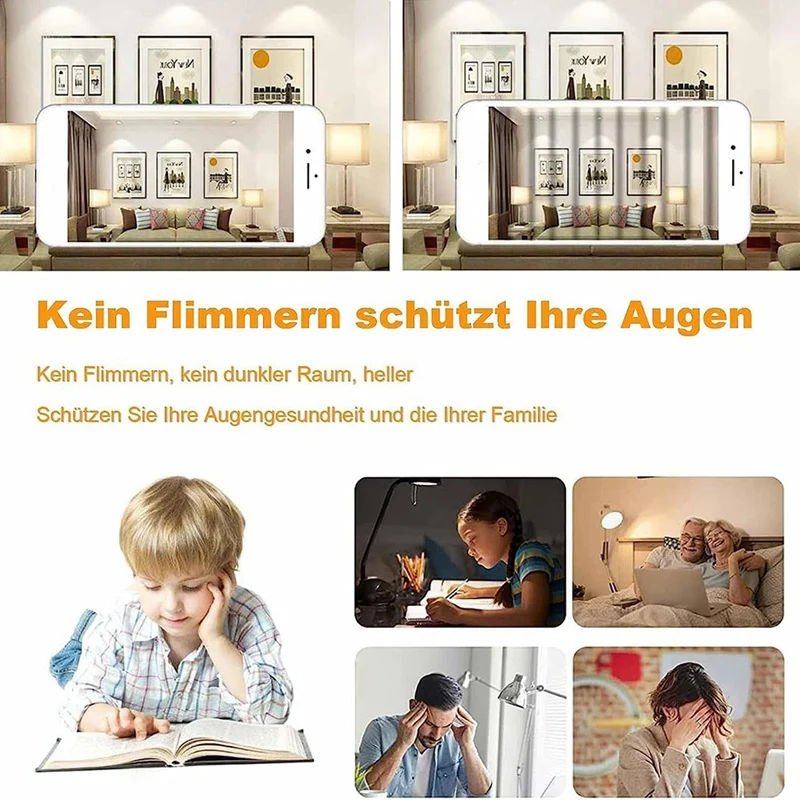 Kit de lampes à intensité variable R7S LED, 118mm, 20 W, ampoules LED R7S, kit de remplacement pour ampoules halogènes 200 W, blanc chaud, lot de 2