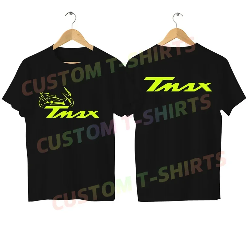 2025 Men T Shirt Casual Yamaha Tmax T-Max Fluo T-shirt Graphic Oversized Sports Tops Breathable Comfortable Streetwear S-3XL