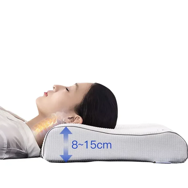 Ergonomic Memory Foam Cervical Pillow Soft Cloud Support Orthopedic Neck Pain Relief Sleeping Cushion for Side Back Sleepers