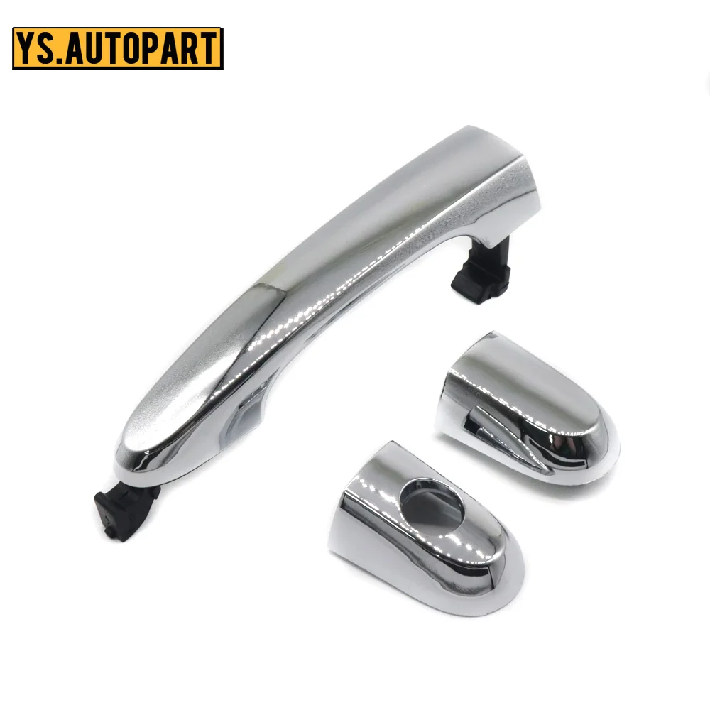 Car 82651-2P010 Left Front Rear Chrome Exterior Outside Door Handle Cap for Kia Sorento 2011 2012 2013 2014 2015 82651-1U010