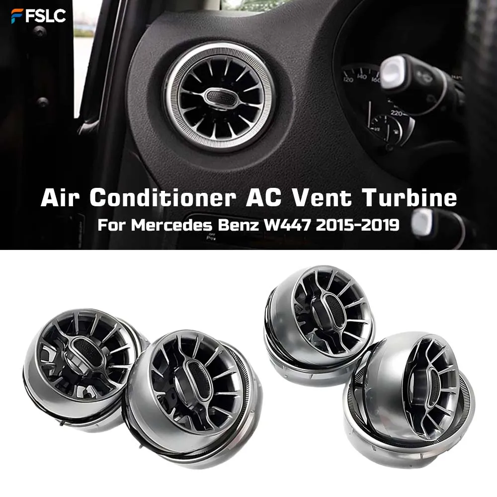 

Вентиляционное отверстие кондиционера для передней консоли автомобиля Mercedes Benz V-Class EQV Vito Viano Valente Metris W447 2015-2019