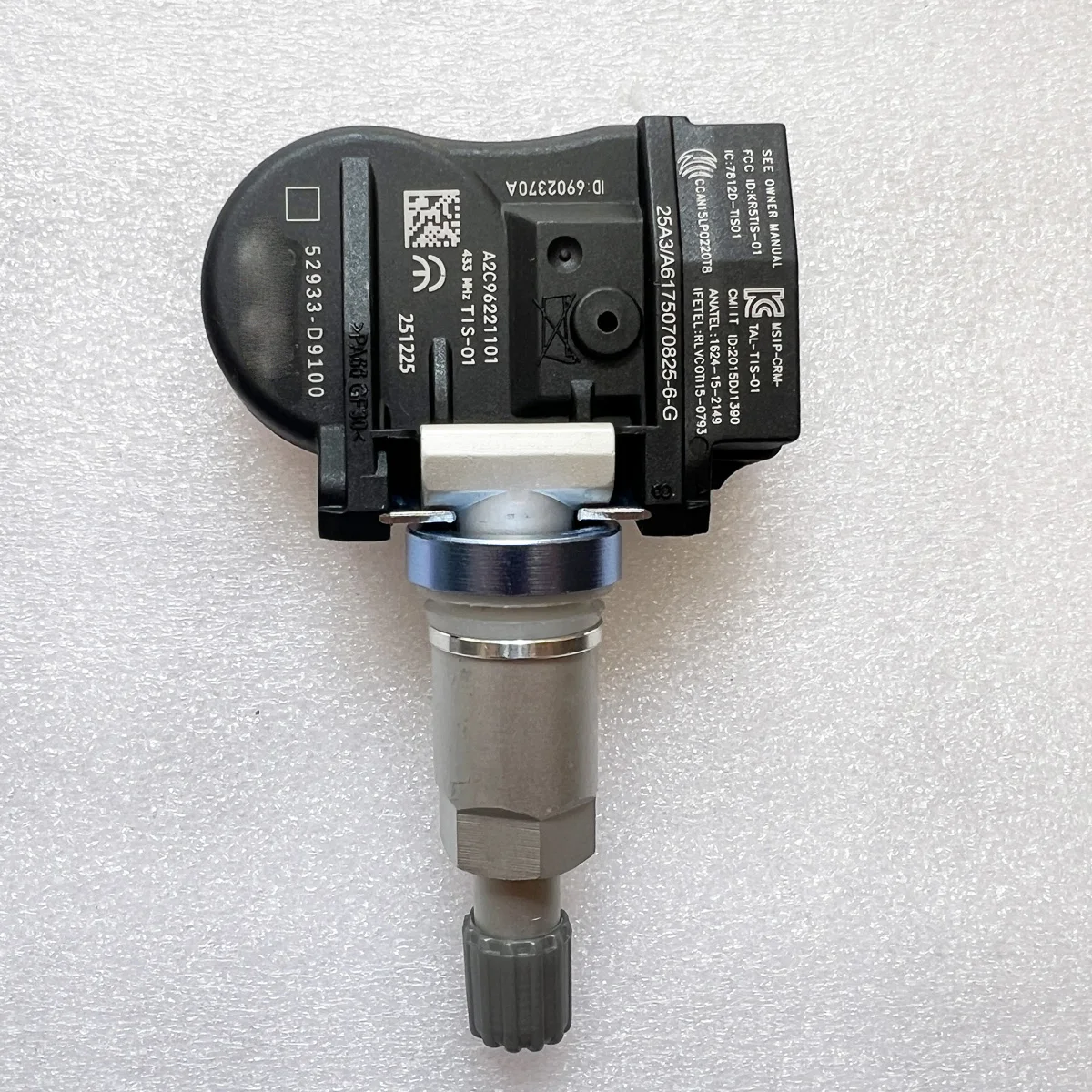 4pcs TPMS Tire Pressure Sensor 52933-D9100 For Kia Sportage 2019 2020 2021 NIRO OPTIMA For HYUNDAI ELANTRA