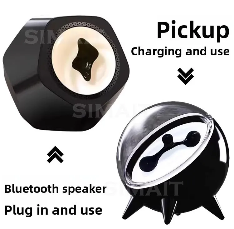 

Venom Magnetic Fluid Bluetooth Speaker | Music Rhythm Light & Desktop Decor | Creative Gift for Men/Women