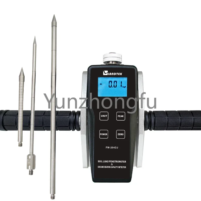 Digital  Soil Load Penetrometer / Ground Bearing Capacity Detector FM-204DJ 0kg-100kg (0N-1000N)