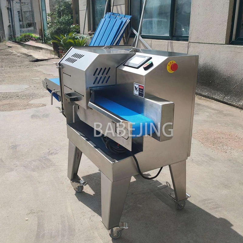Cooked Meat Slicing Equipment, Industrial Deli Food Slicer for Butchery Retail Operation