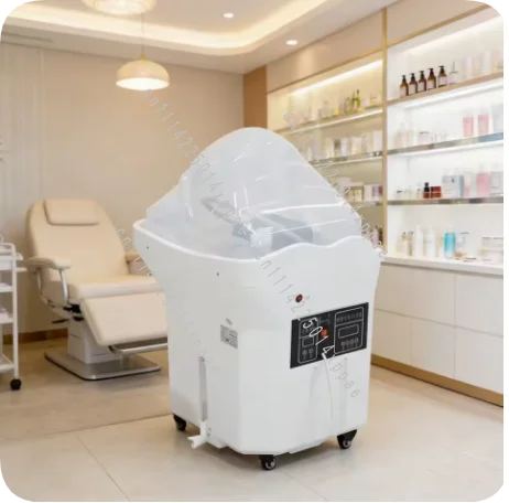 Portable Shampoo Chair Basin, Head Spa Apparatus with Tank,Portable Hair Shampoo Basin