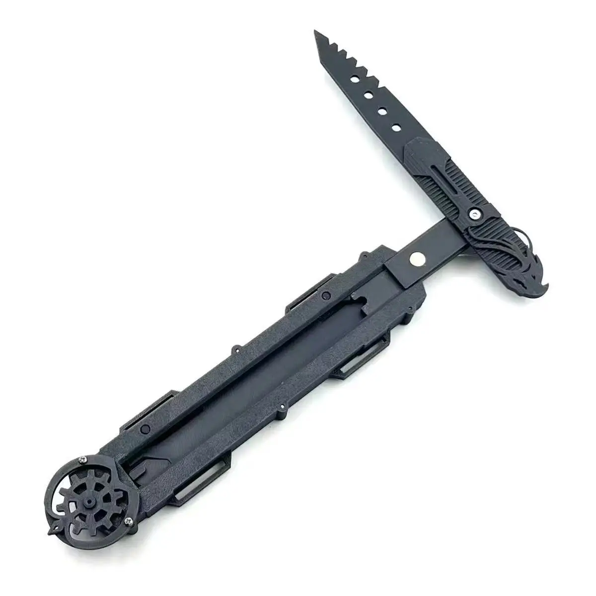 3D Rotating Control Upgraded Sleeve Sword Role-Playing Game Accessory Halloween Cosplay Party Killer Assassin Props