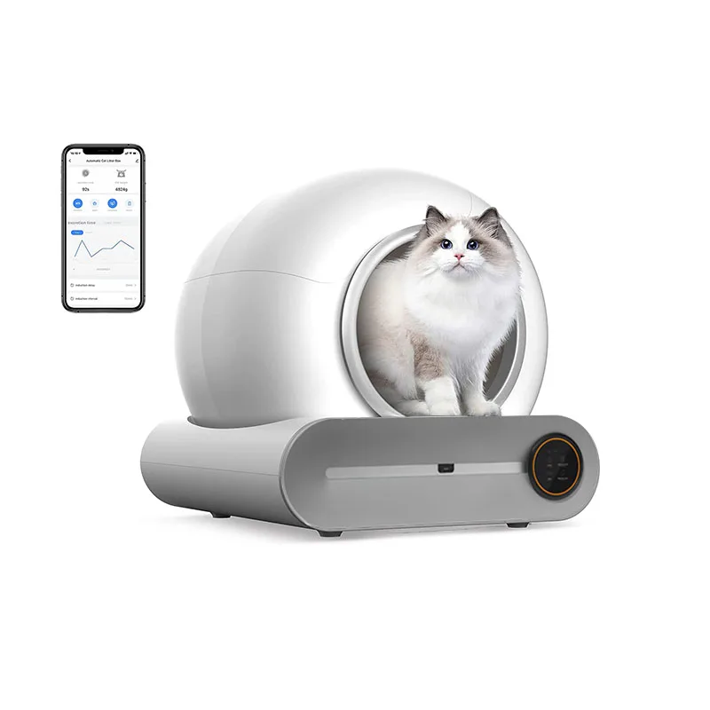 ZMaker Large Automatic Cat Toilet with  APP Control Intelligent Smart Self Cleaning Cat Litter Box