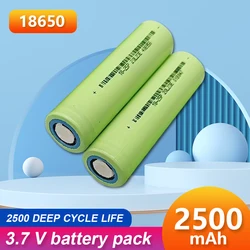 3.7V 18650 2500mah Capacity 1500mah 2000mah 2200mah 3000mah Lithium-ion Battery Strong Light Flashlight Electronic Toy Spare