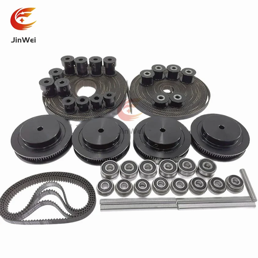 

VORON 2.4 R2 Motion Parts GT2 LL-2GT RF Open Timing Belt 2GT 16T/20T/80T Tooth Pulley 2GT-188 Shaft Bearing 625 F695 2RS