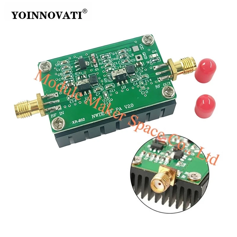 2-700MHz 3W RF Power Amplifier - Broadband HF/VHF/UHF FM Transmitter for Ham Radio, Shortwave & FM Broadcast (L9 Connector)