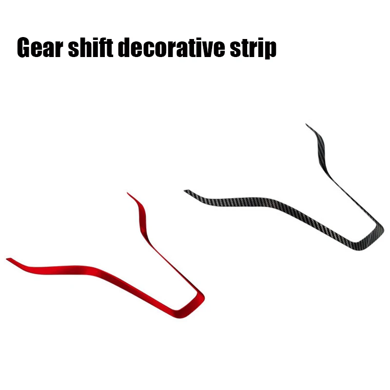 For BYD Atto 3 Yuan Plus 2022 2023 Central control gear shift decorative strip accessories interior supplies