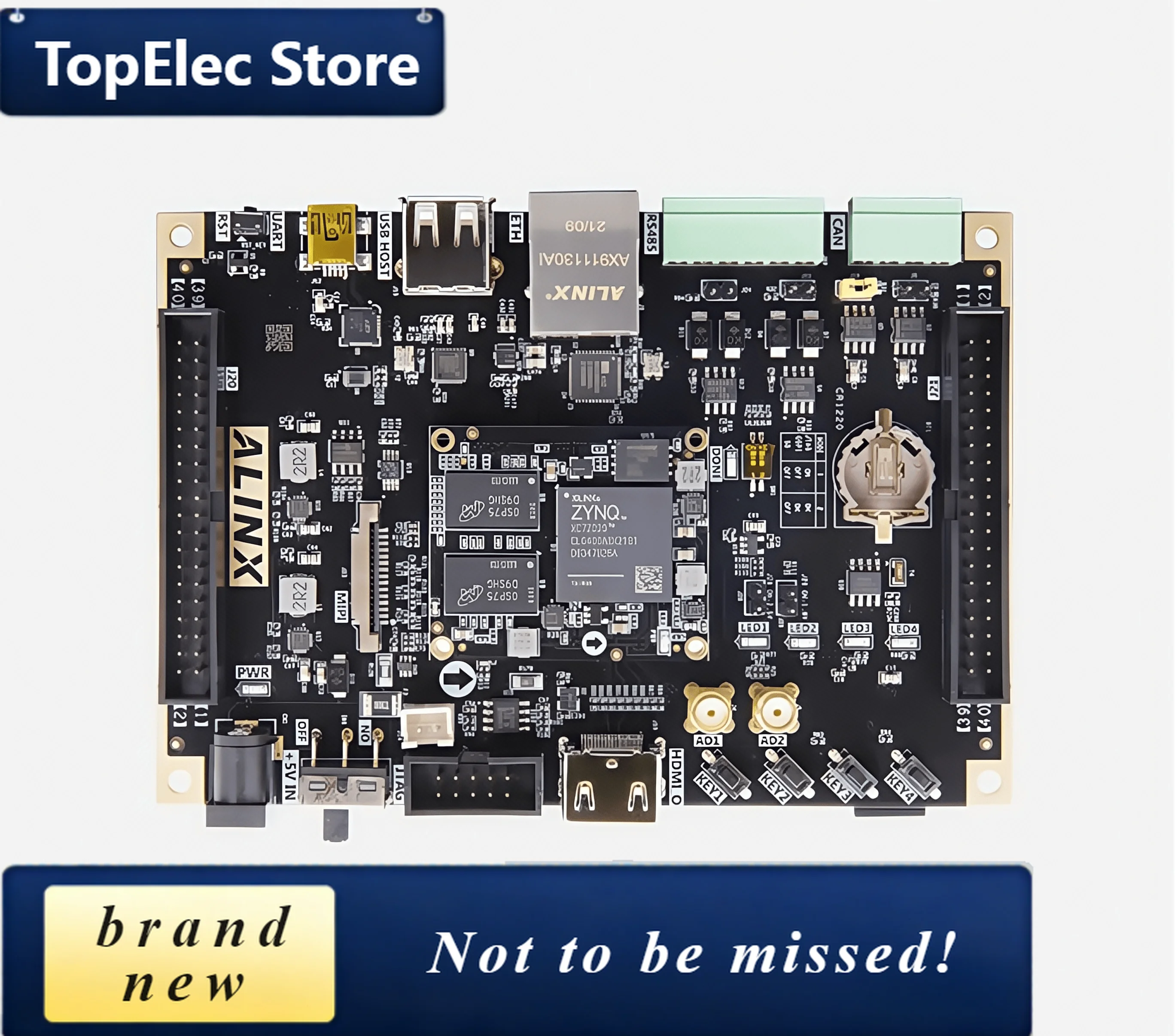 TopElec AX7Z010B AX7Z020B FPGA development board Xilinx Zynq development board 7020 7010 7000 Linux ARM