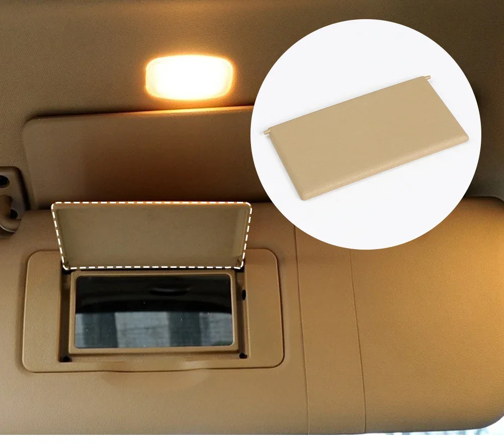Für Benz W203 Auto Innenspiegel Make-up Spiegel Auto Sonnenschutz Visier Spiegel Abdeckung für Mercedes C Klasse 2012-2016 a2038102210 – Detail 1