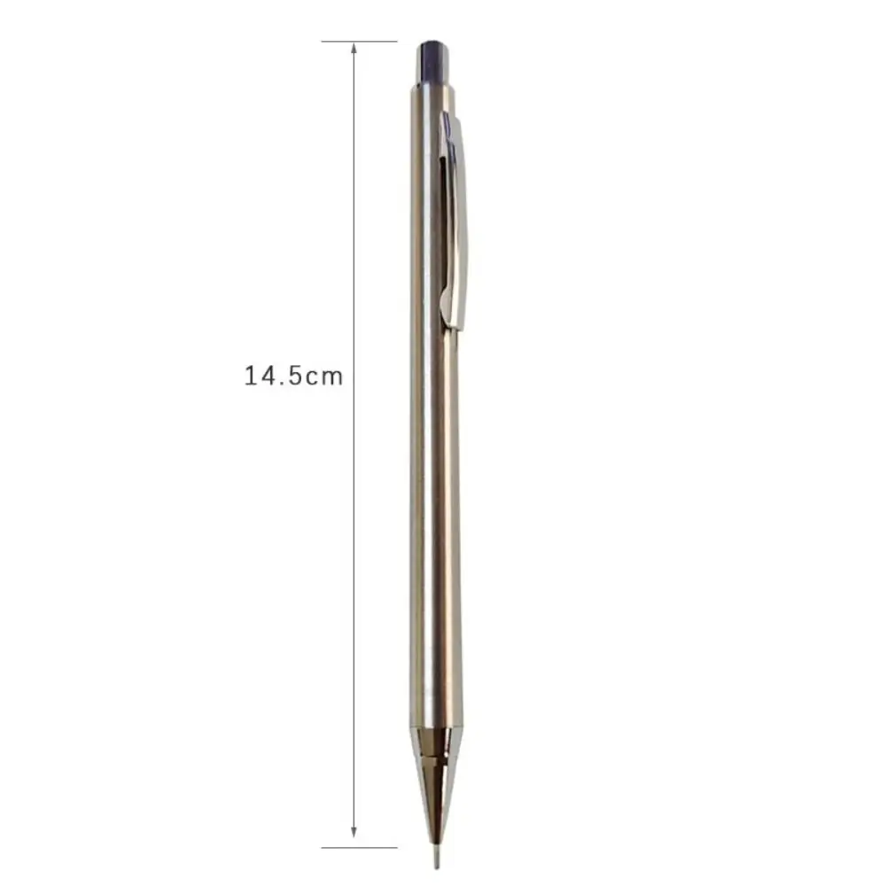 0.3/0.5/0.7/0.9mm Mechanical Pencil Metal Drawing Writing Tool Automatic Pencil Sketch Comics Design Propelling Pencil Students