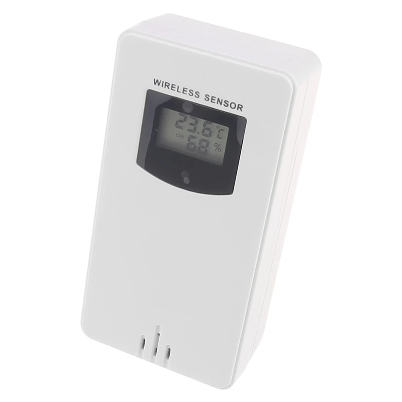 ipiip 434 MHz Cảm biến độ ẩm nhiệt độ không dây được sử dụng với trạm thời tiết