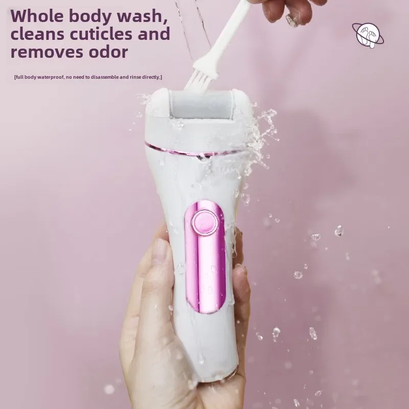 

Electric Foot Callues Remover USBCharging Foot Scrubber File Portable Waterproof Foot Filer Pedicure Tool for Dry and Crack Feet