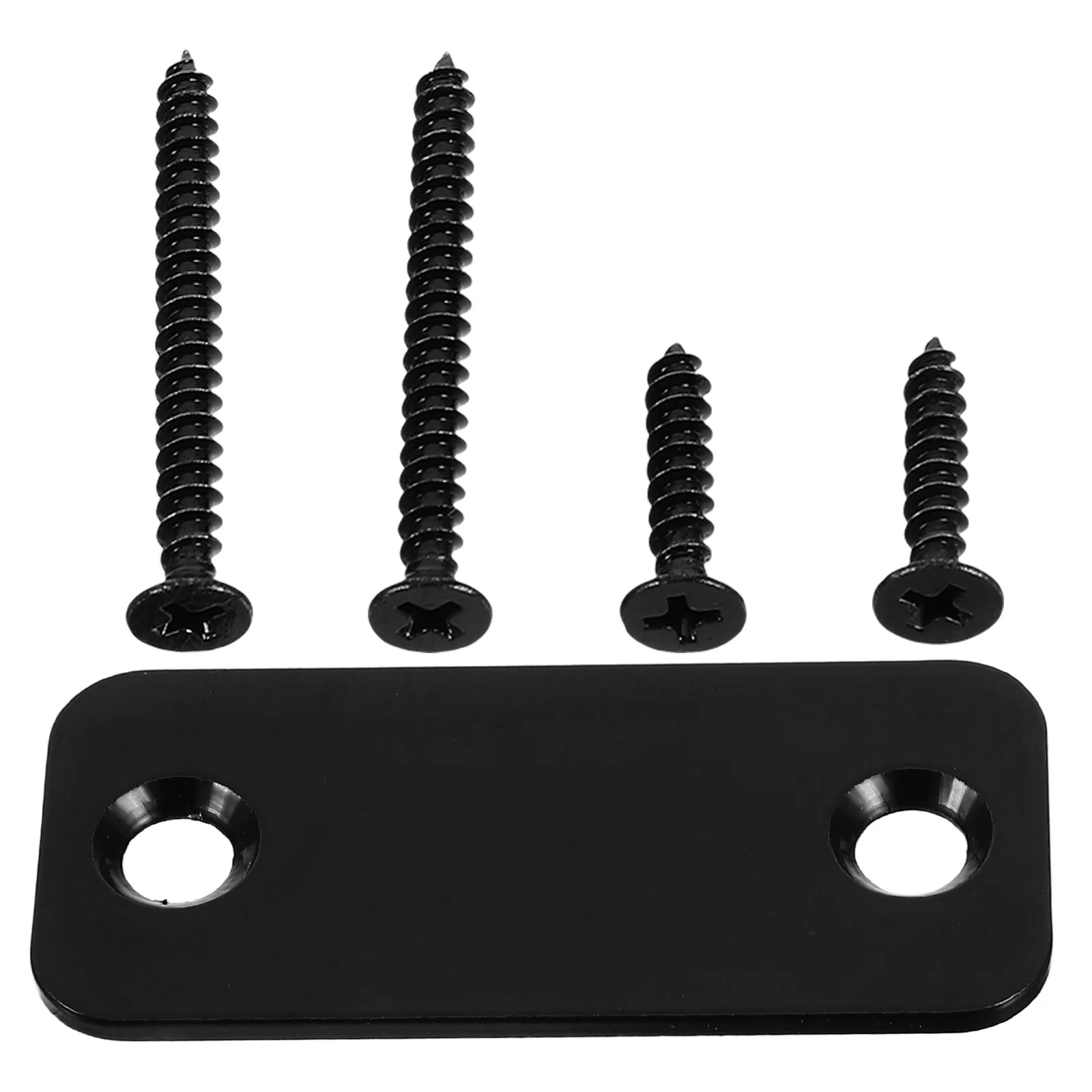 

1 set 1 Set Door Hole Filler Plate Stainless Steel Repair Kit For Deadbolt Locks Universal Security Accessory Residential Office