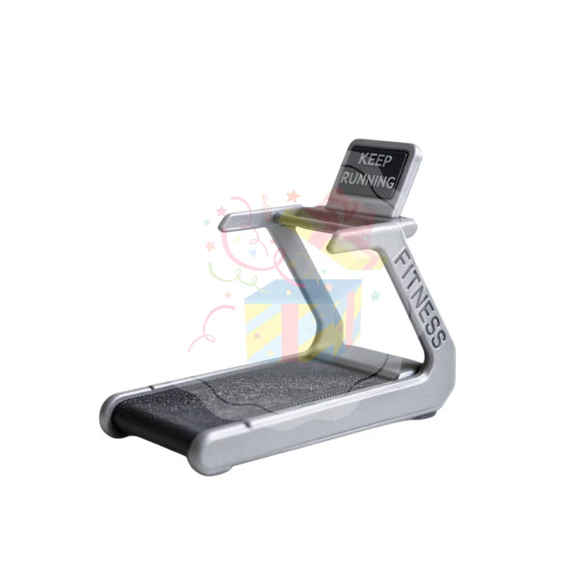 Mini Simulation Treadmill Model Lifelike Fitness Equipment Ornament for Home Desk Gym Cafe Decor