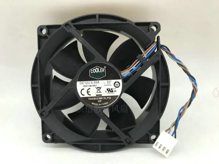 

Free shipping original Cool Cool Supreme FA08025M12LPD DC12V 0.50A 804057-001 CPU cooling fan