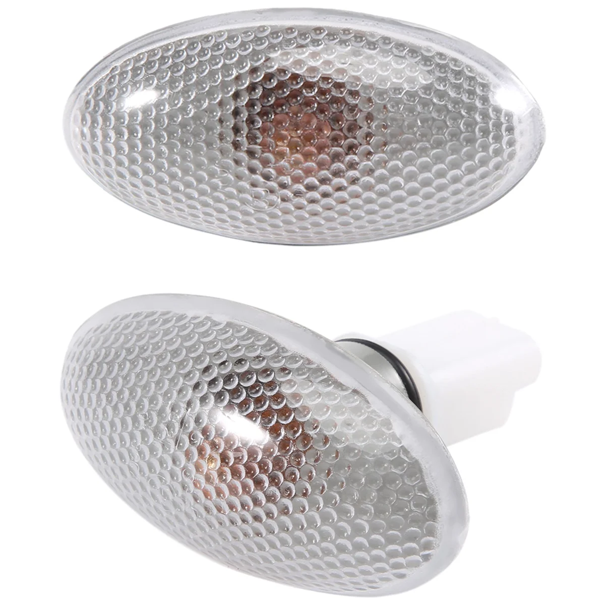 AT77 632574   2 X indicador de lámpara repetidora de luz de posición lateral de señal de giro para Peugeot 206 407 607