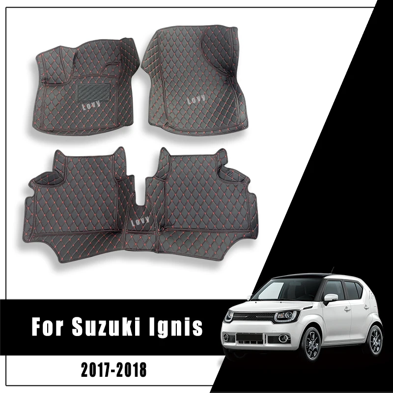 tapis-de-sol-de-voiture-en-cuir-personnalise-pour-suzuki-ignis-2017-2018-2019-2020-2021-2022-accessoires-d'interieur-automobile-style-automobile