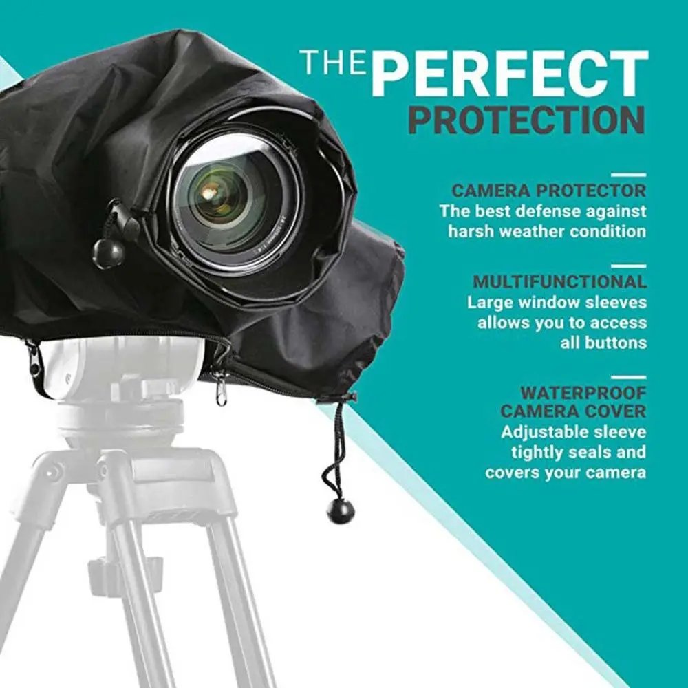 Portable Mirrorless Camera Dustproof Digital Cameras Camera Raincoat Camera Rain Cover Camera Protector Rainproof Cover