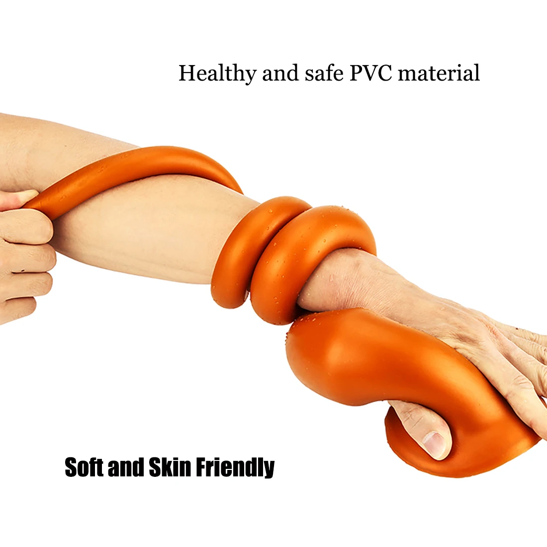 Overlength Liquid Silicone Anal Plug Dildo Stimulate Anus and Vagina Soft Anal Dilator with Suction Cup Sex Toy Butt Plug Penis