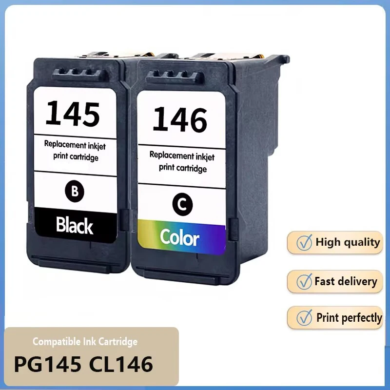 For Canon PG145 CL146 Ink Cartridge PG 145 CL 146 XL For MG 2410 2910 2510 3010 2810 2510 TS3110 MX491 IP 2810 2810 Printer