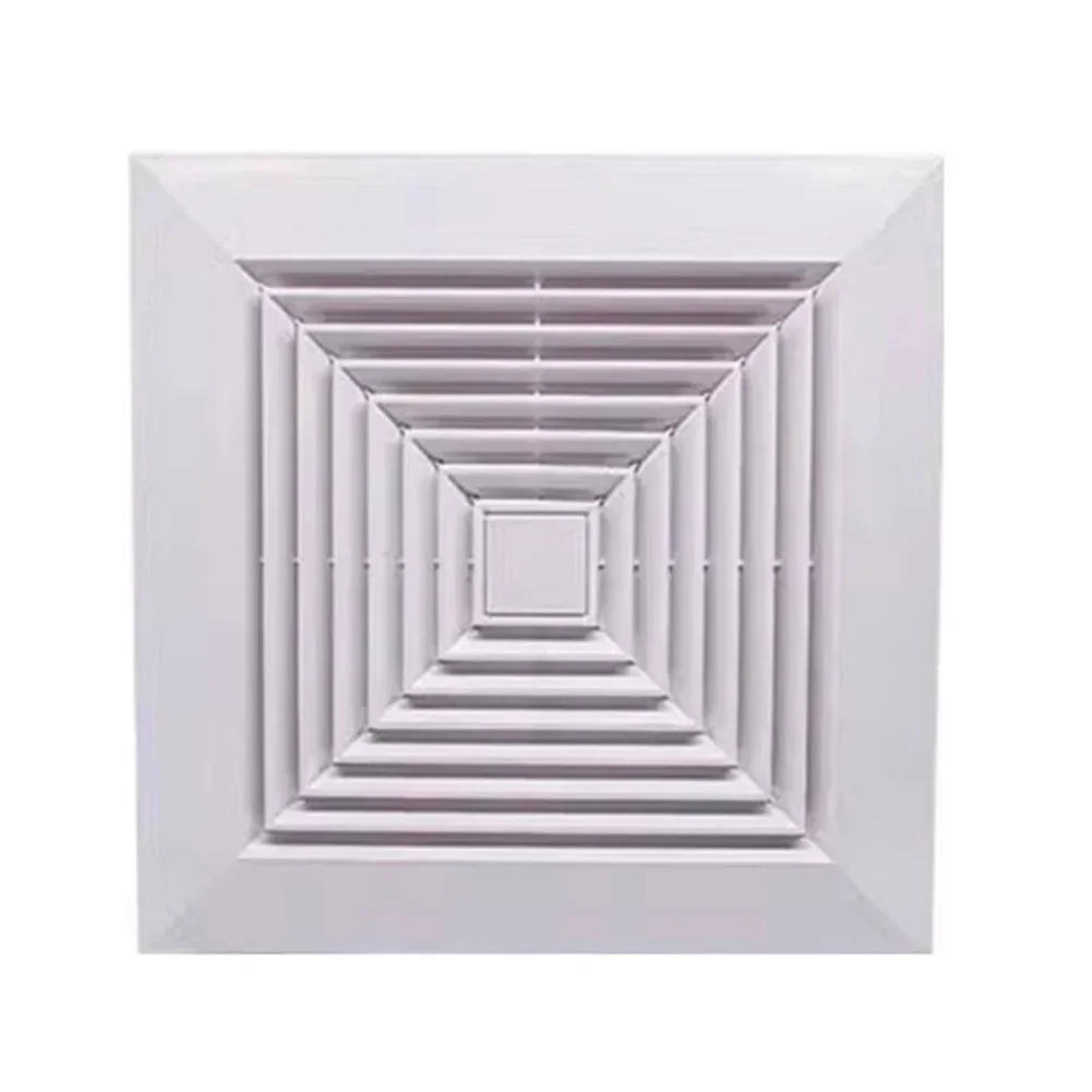 Versatile Vent Diffuser Options Air Conditioning Snap-In Spring Design Ceiling Diffuser Residential And Commercial Use