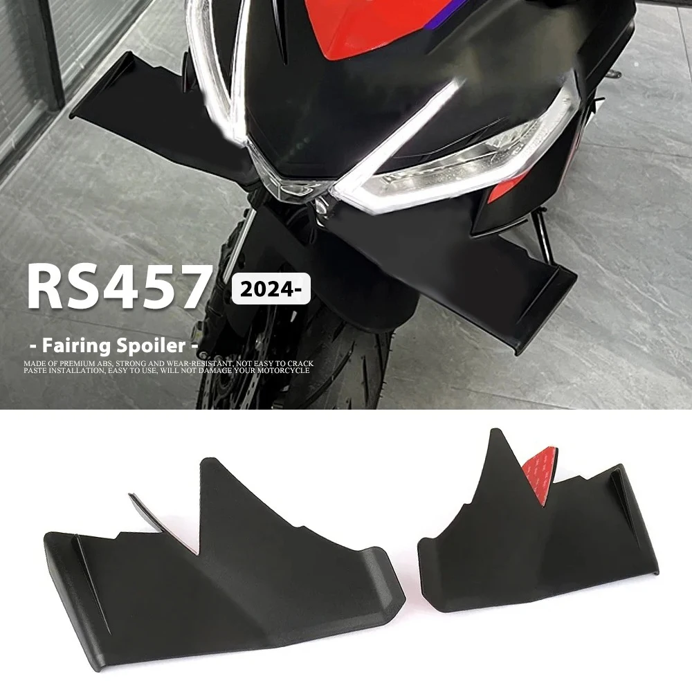 

Motorcycle Accessories Fairing Winglet Aerodynamic Wing Kit Fairing Spoiler For Aprilia RS 457 RS457 rs457 2024 2025
