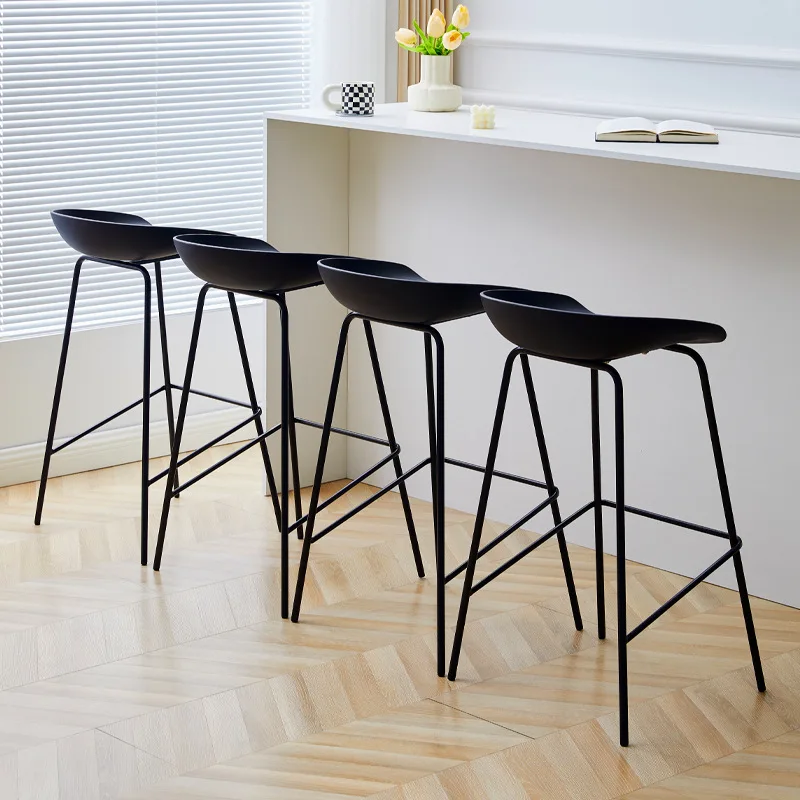 Nordic Home Bar Chair Dining Chair High Stool Bar Chair Bar Stool Accent Chair Counter Stool Chaise Chair