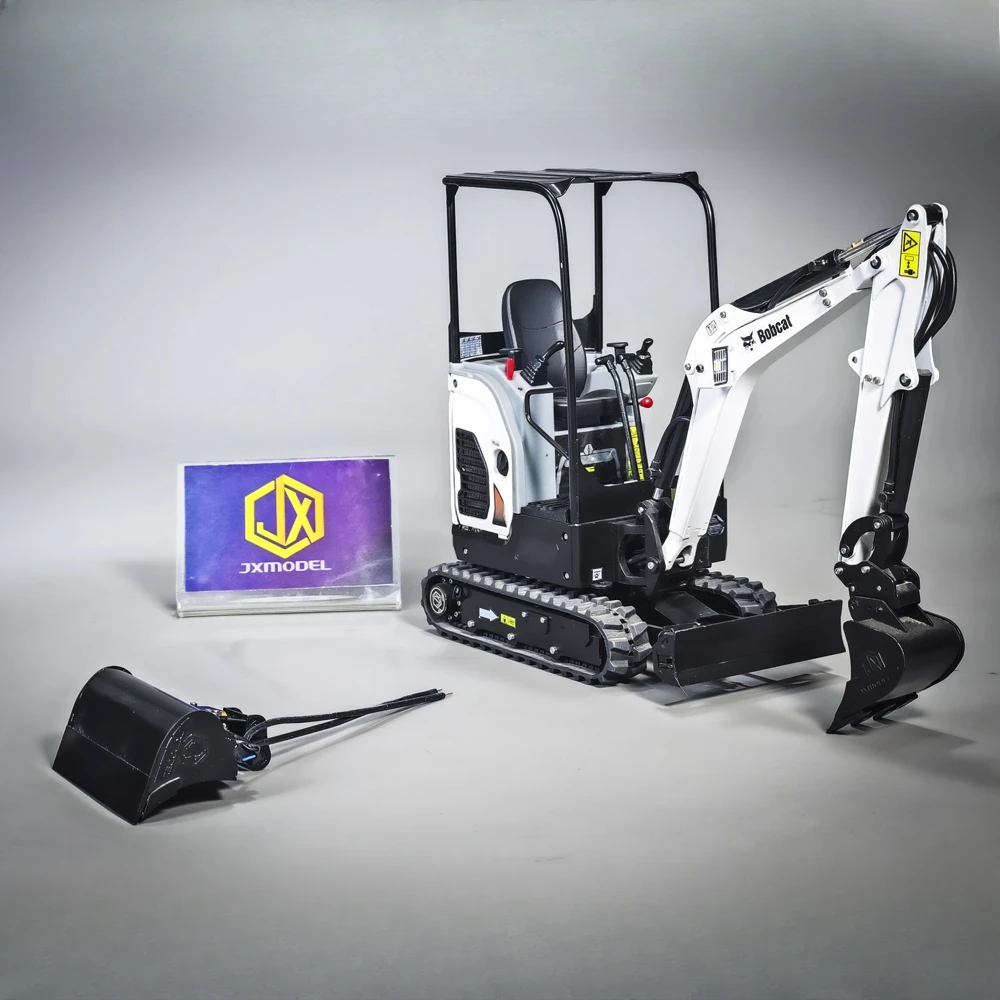 NEW JX-E20 Upgrade Accessories-JXmodel Micro Excavator Quick Release Electric Grip Ditch Cleaning Bucket Rammer