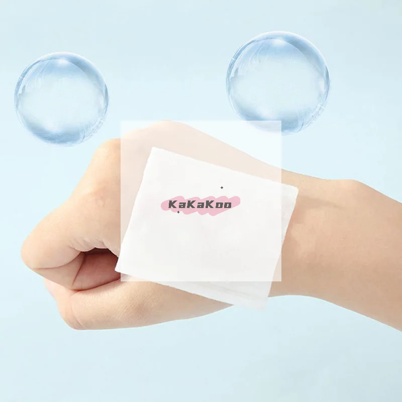 High Quality Disposable Cotton Pad Cosmetic Makeup Remover Cotton Pads Face Cleaning Dissolves And Removes Makeup