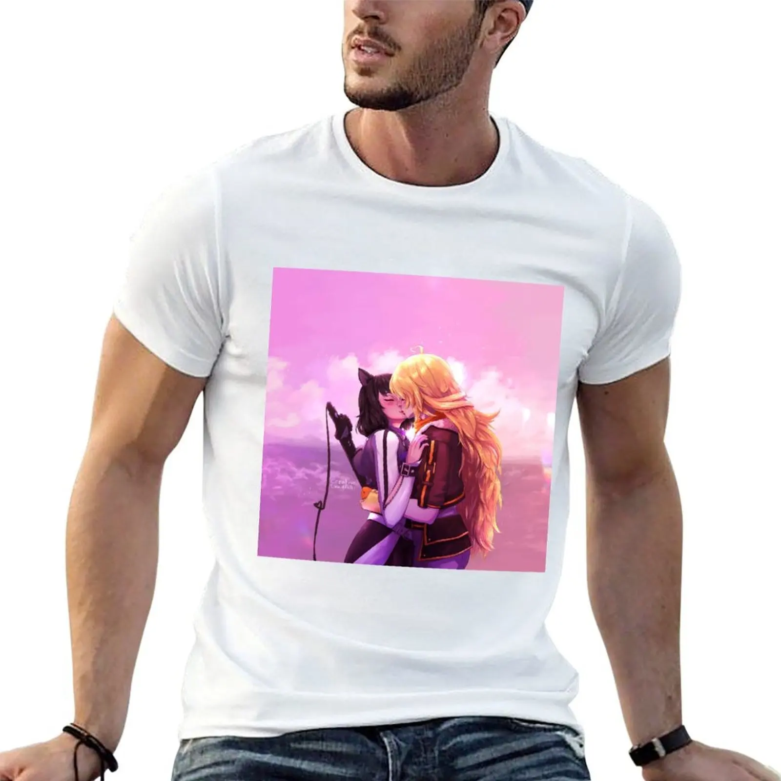 

cotton shirts t t-shirt man shirts Kiss! black package plain man prints t for with cotton Bee T-Shirt