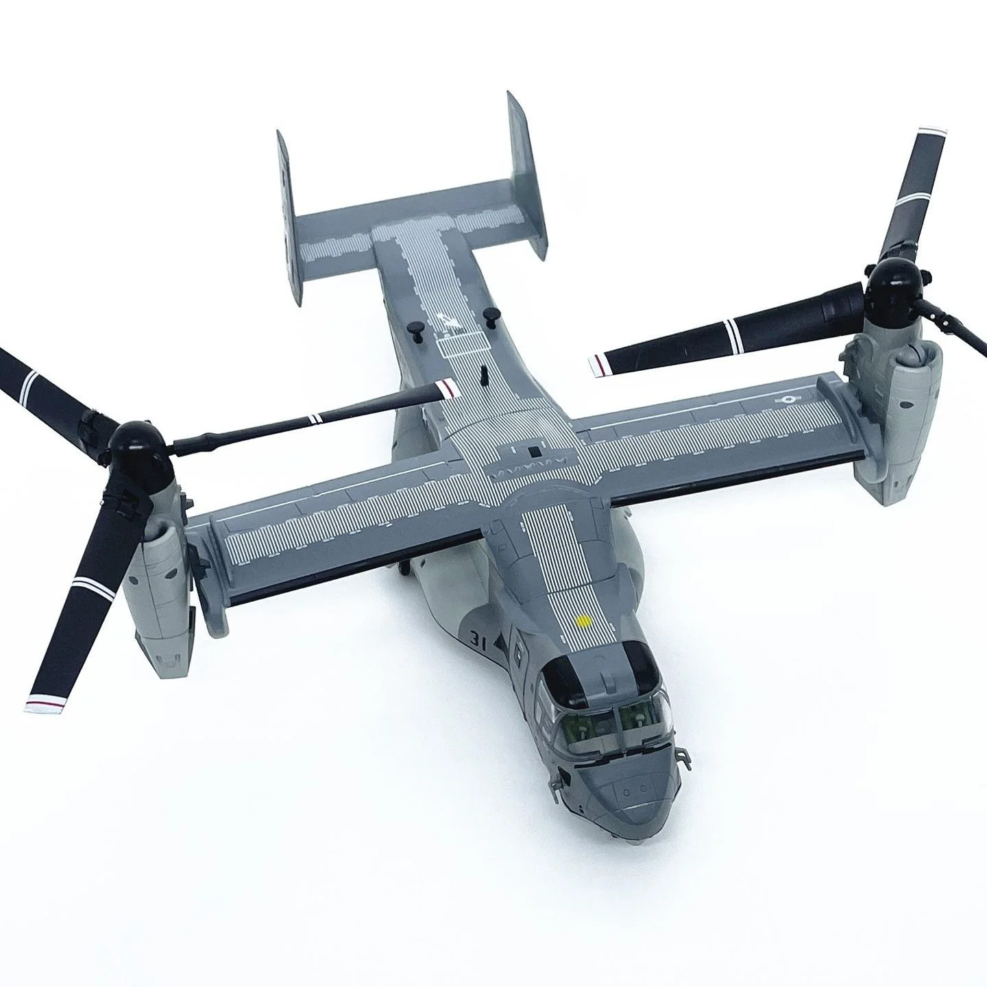 1:72 Alloy Diecast Aircraft US MV-22B Osprey Tilt-Rotor Transport Helicopter Model Plane For Military Aviation Collectors Gift