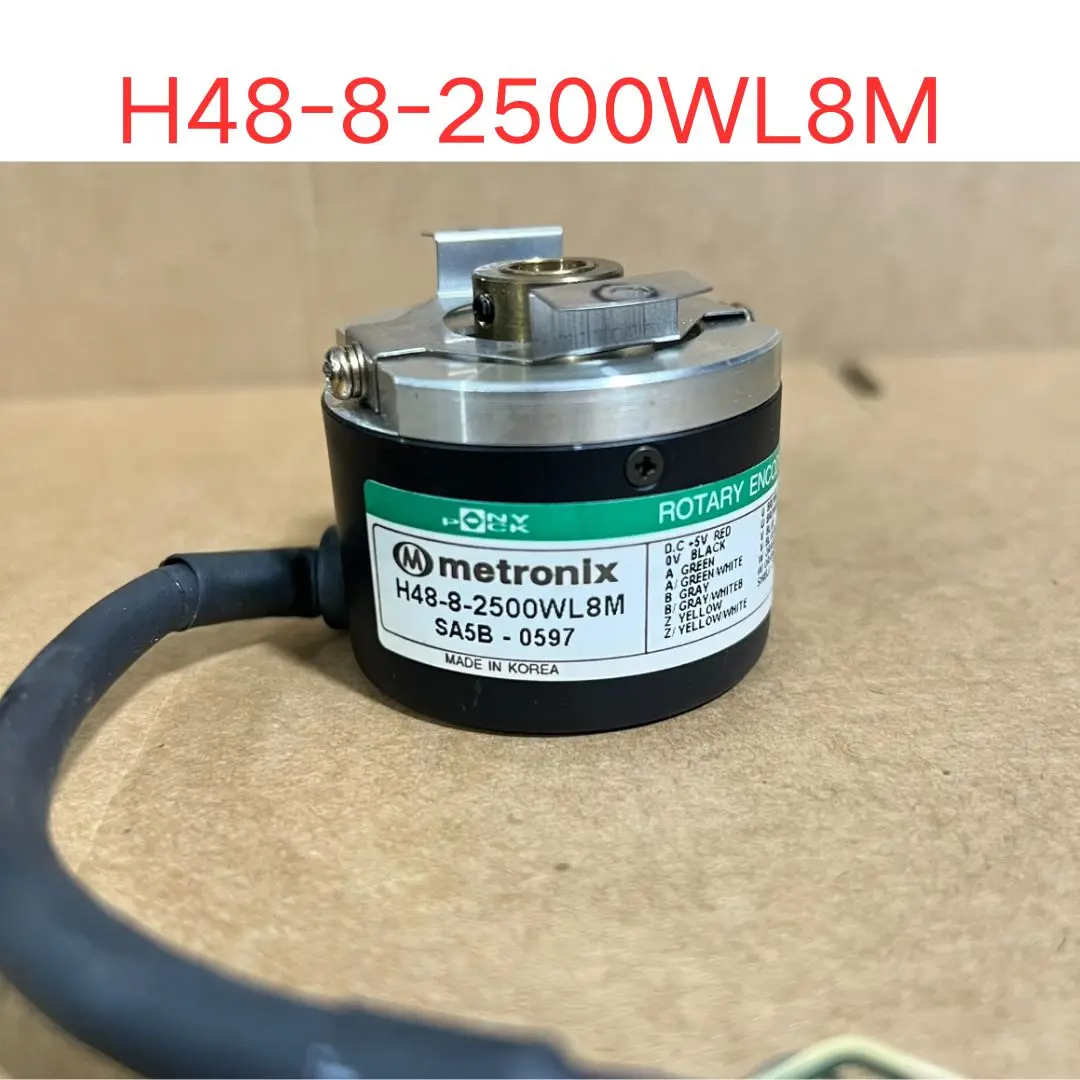 Second-hand test OK H48-8-2500WL8M encoder Fast Shipping