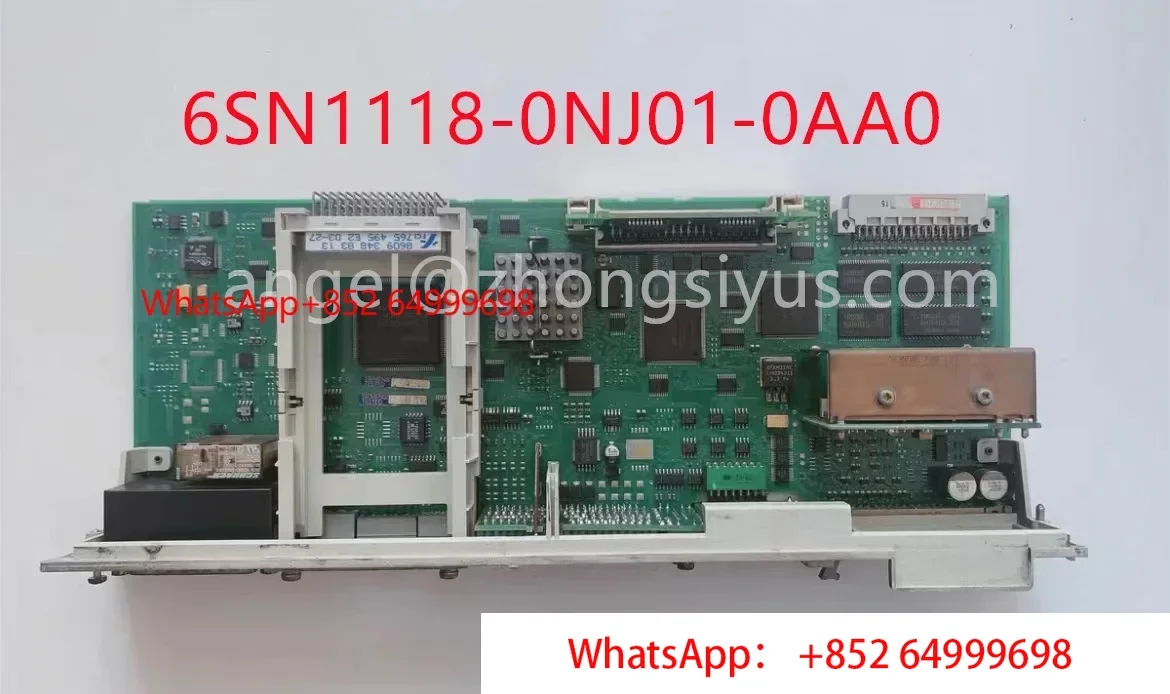 6SN1118-0NJ01-0AA0  SIMODRIVE 611 U HR 1-axis Control Unit resolver speed/torque setpoint expandable by options