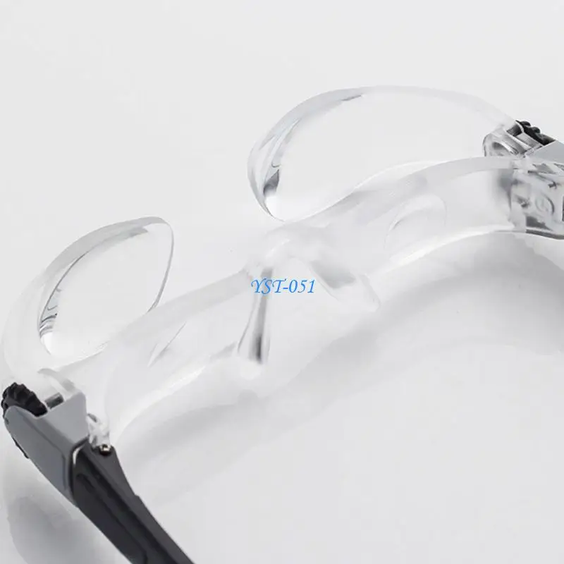 

E15A 2.1x Glasses Distance Viewing Headband Magnifier Headset Magnification Glass