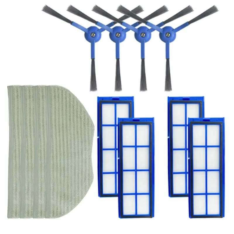 

ABLG Side Brush Filter Mop Cloth Cleaning Brush Replacement Accessories For Eufy Robovac L70 Robot Vacuum Cleaner
