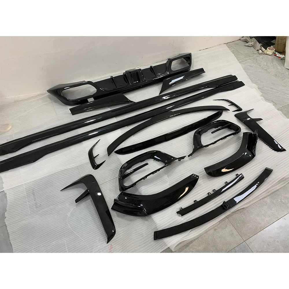 Car Body Kit for Mercedes S-Class Maybach 2020-2022 modified MS model carbon fiber surround