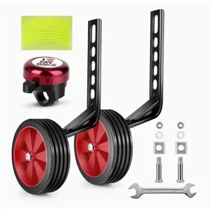 Rueda auxiliar de bicicleta para niños 14/12/16/16/18/20 pulgadas de entrenamiento para niños Ruedas laterales Balance de balance de balanceo Estabilizador de bicicleta montada en bicicleta 8 Mejores ventas Balance Balance Bike - №2